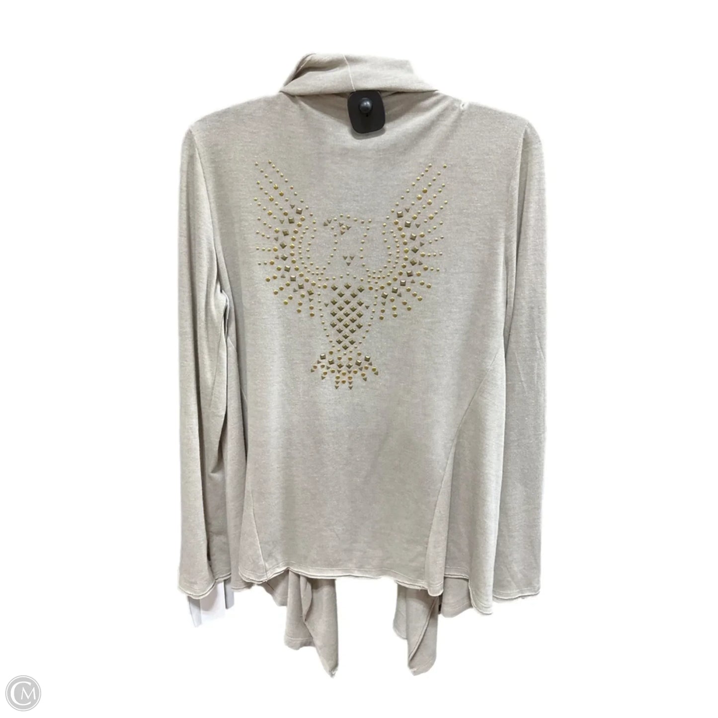 Cardigan By Wrangler In Beige, Size: L