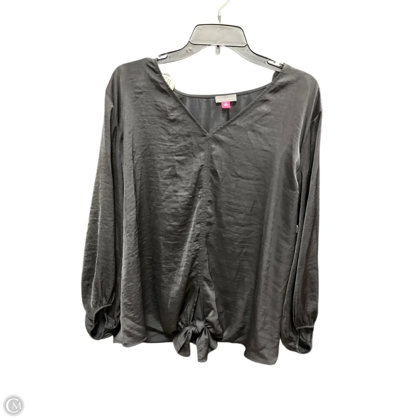 Top Long Sleeve By Vince Camuto In Black, Size: 2x
