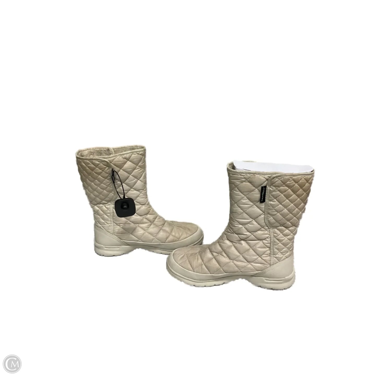 Boots Snow By The North Face In Cream, Size: 8