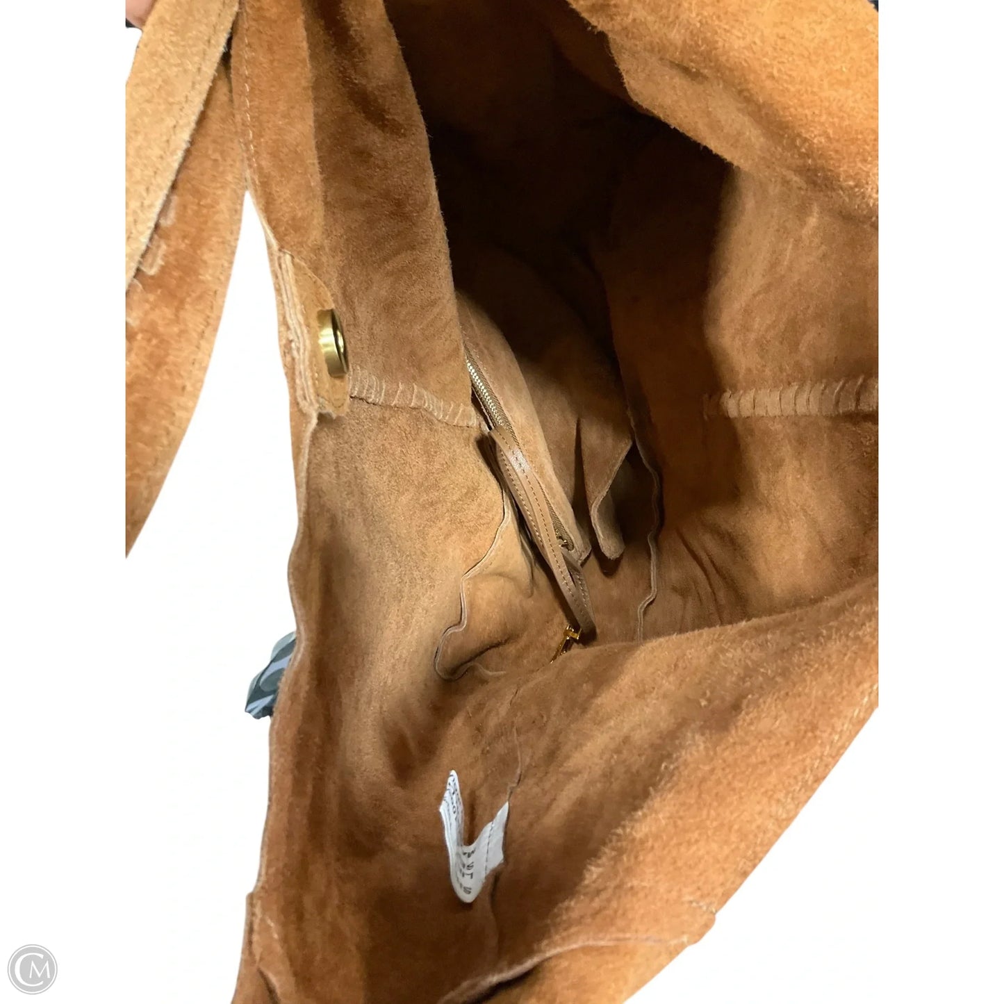 Handbag Leather By Haute Hippie, Size: Large