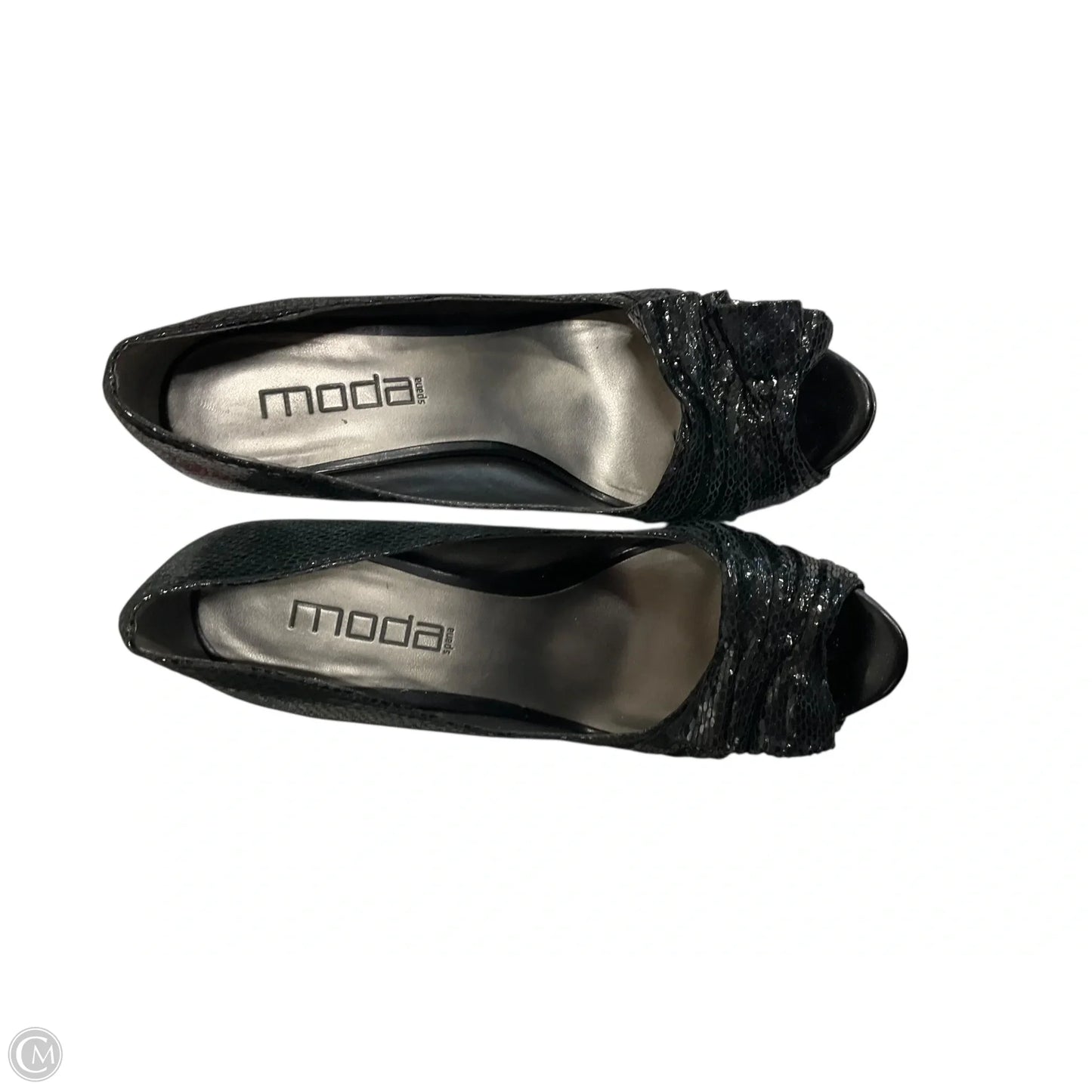 Shoes Heels Stiletto By Moda Intl In Black, Size: 8