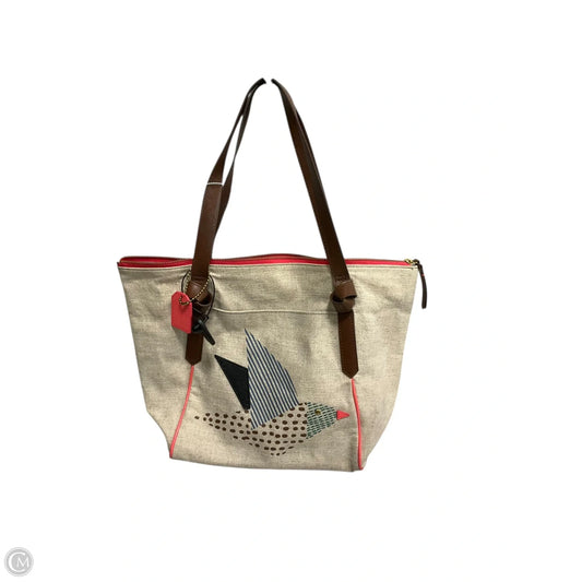 Handbag By Fossil, Size: Medium