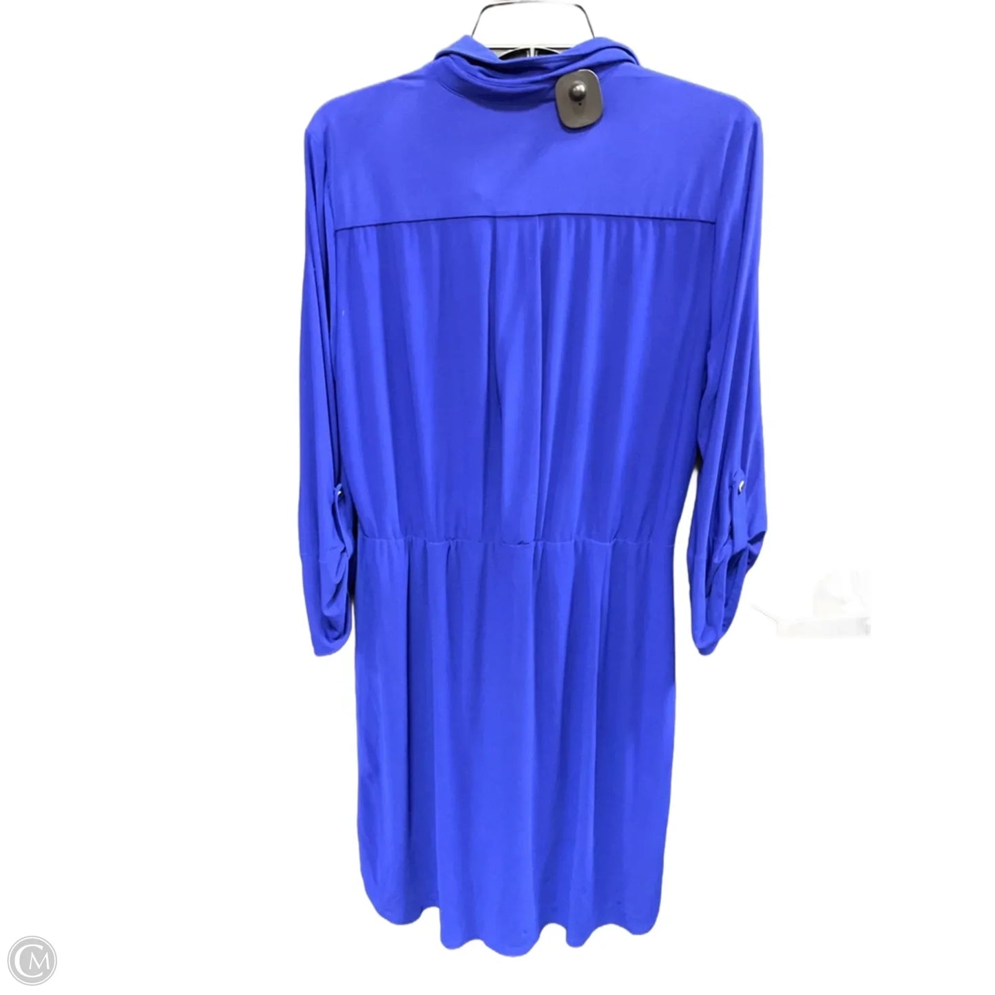 Dress Casual Midi By Emma And Michele In Blue, Size: Xl