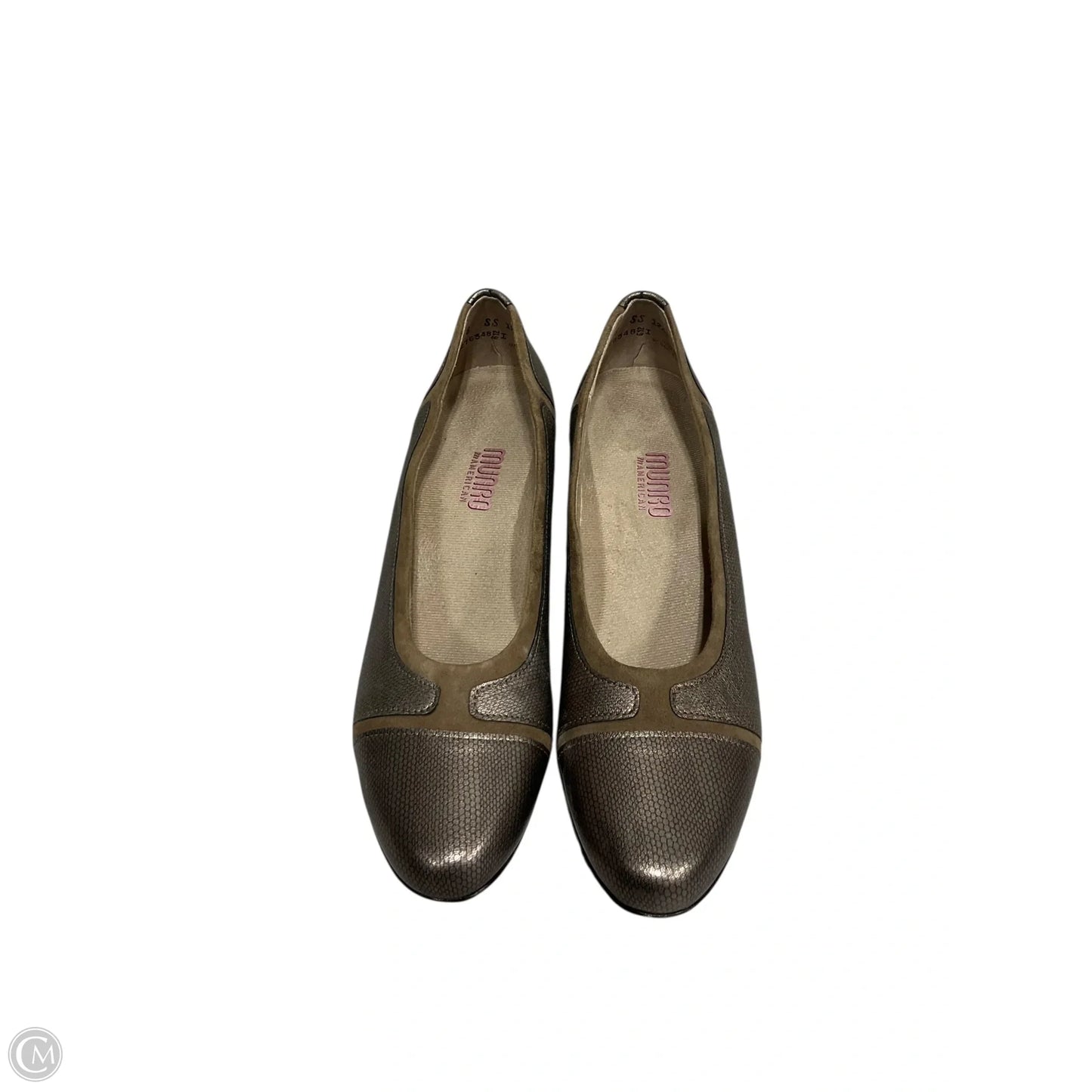 Shoes Heels Block By Munro In Gold, Size: 8