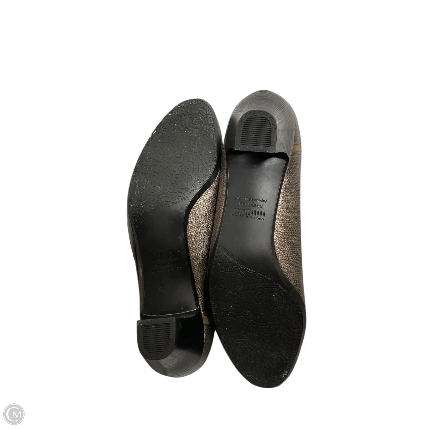 Shoes Heels Block By Munro In Gold, Size: 8