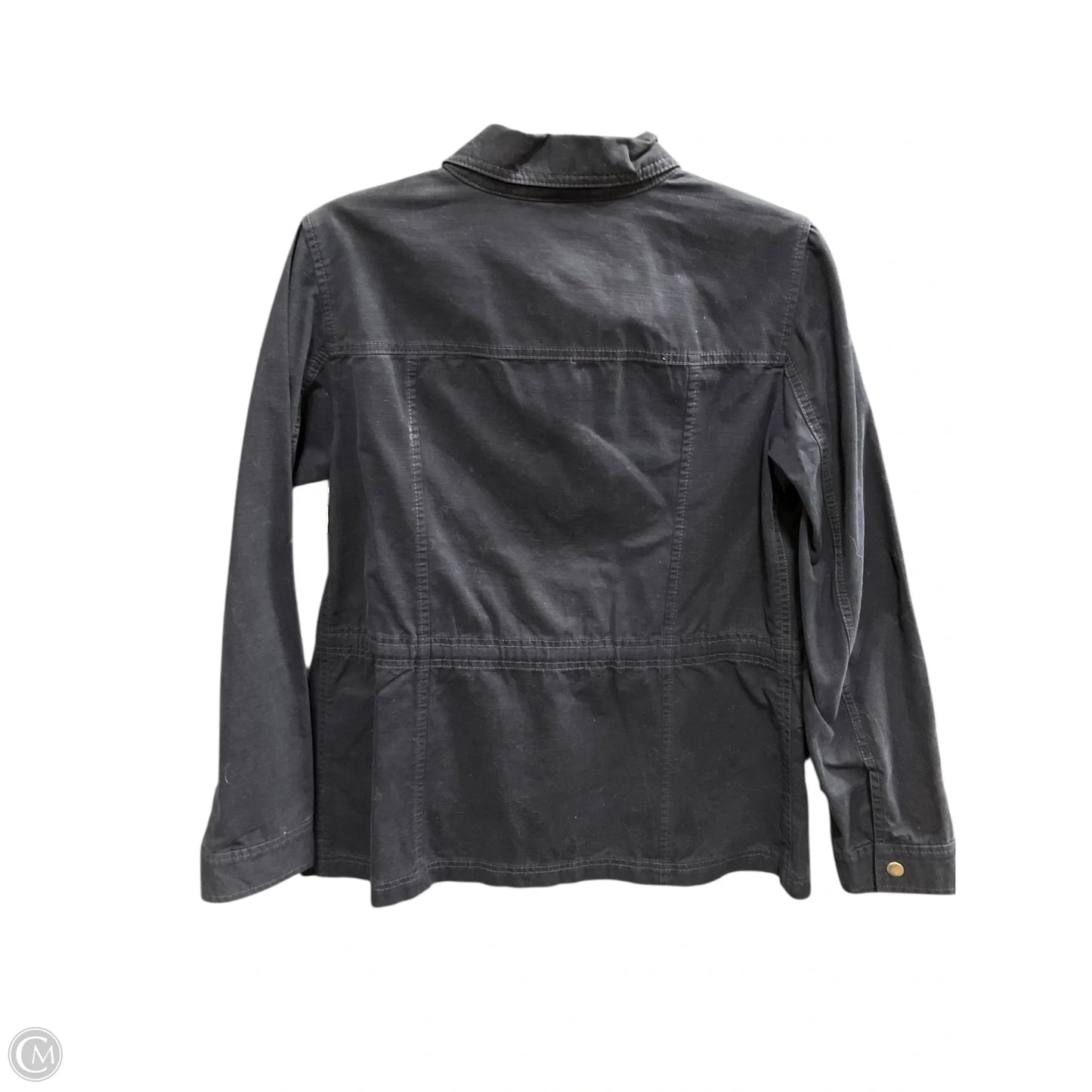 Jacket Shirt By Talbots In Navy, Size: S