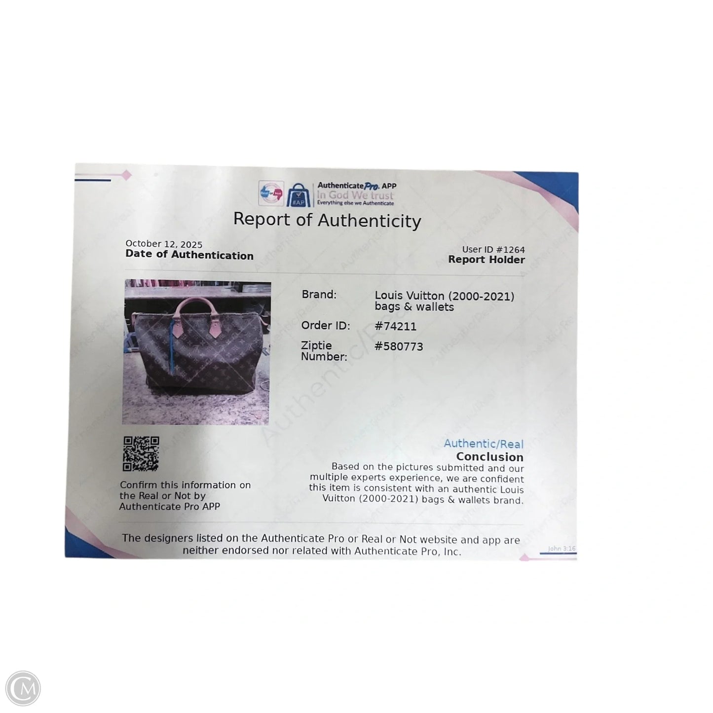 Handbag Luxury Designer By Louis Vuitton, Size: Large