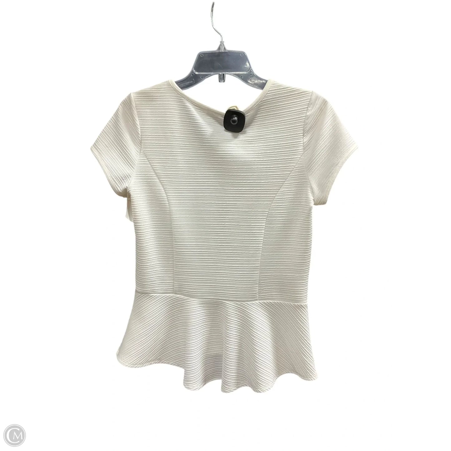 Top Short Sleeve By By & By In White, Size: L