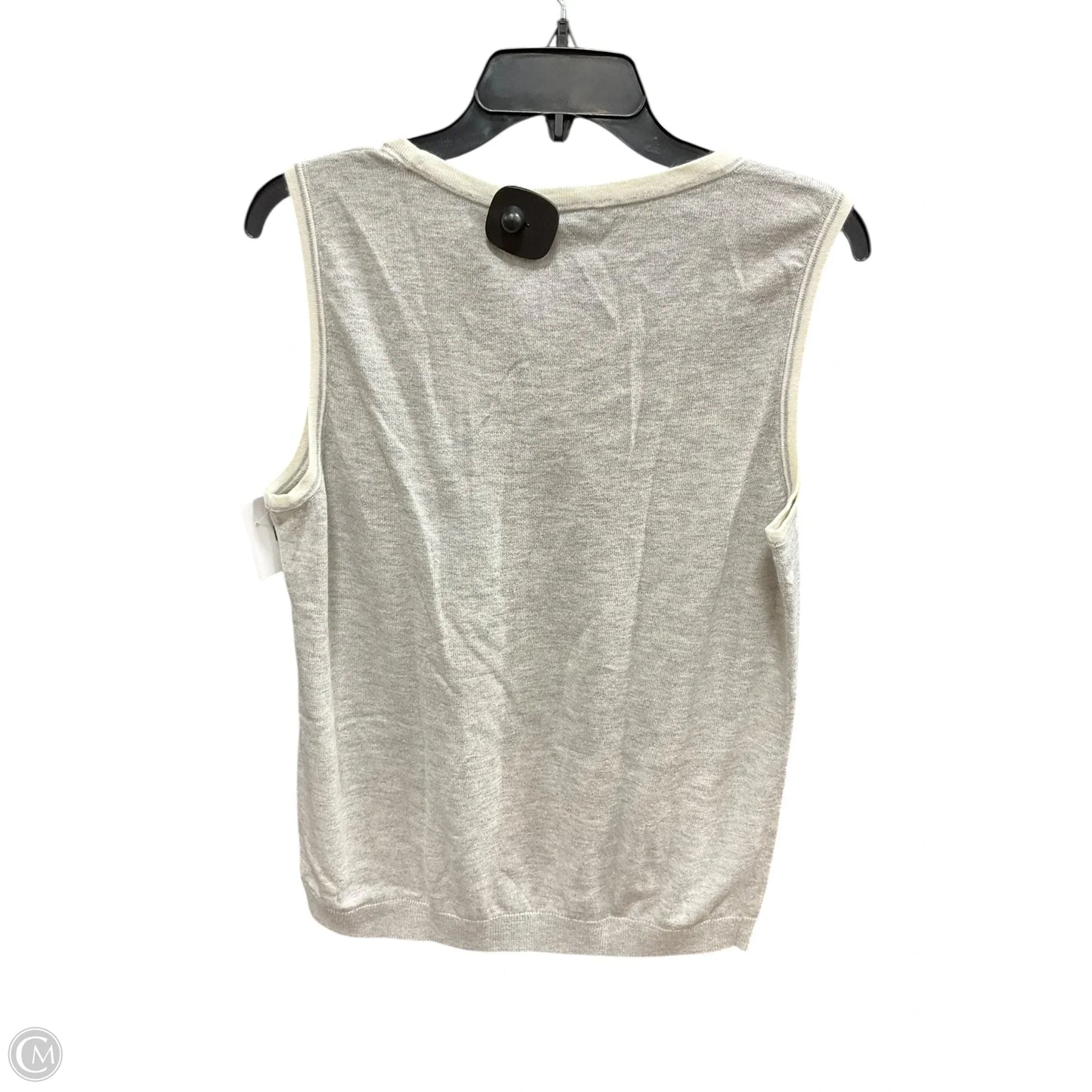 Top Sleeveless By Talbots In Polkadot Pattern, Size: L