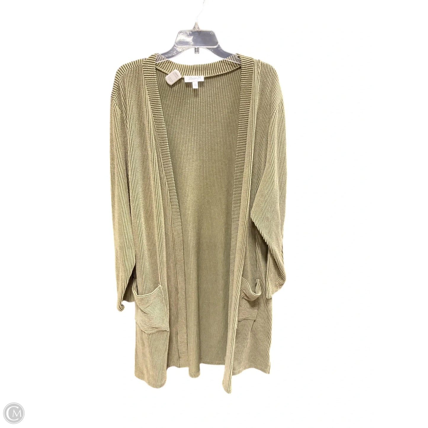 Cardigan By Cmf In Green, Size: 3x