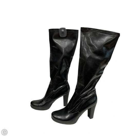 Boots Ankle Heels By Franco Sarto In Black, Size: 9.5