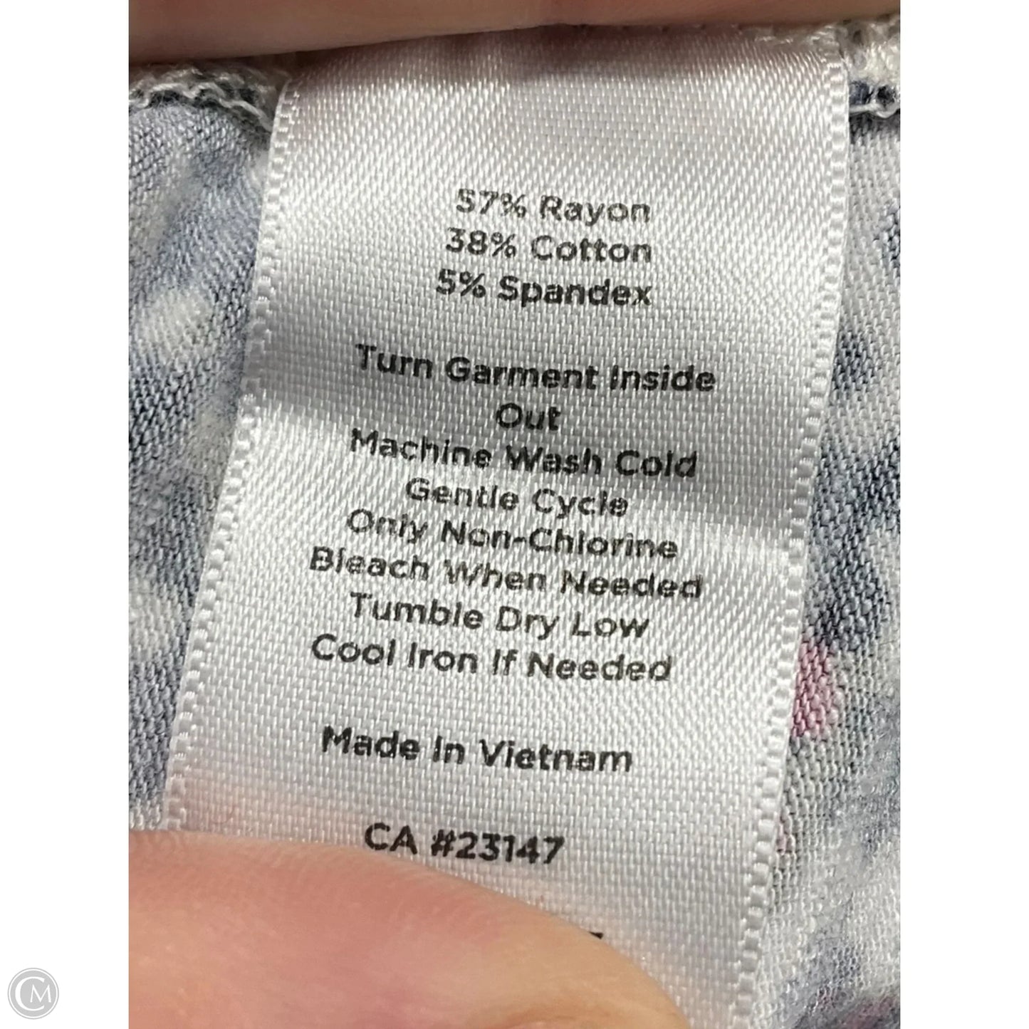 Top Long Sleeve By Talbots In Floral Print, Size: L