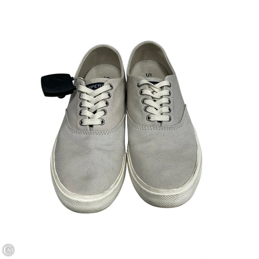 Shoes Sneakers By Sperry In Grey, Size: 7