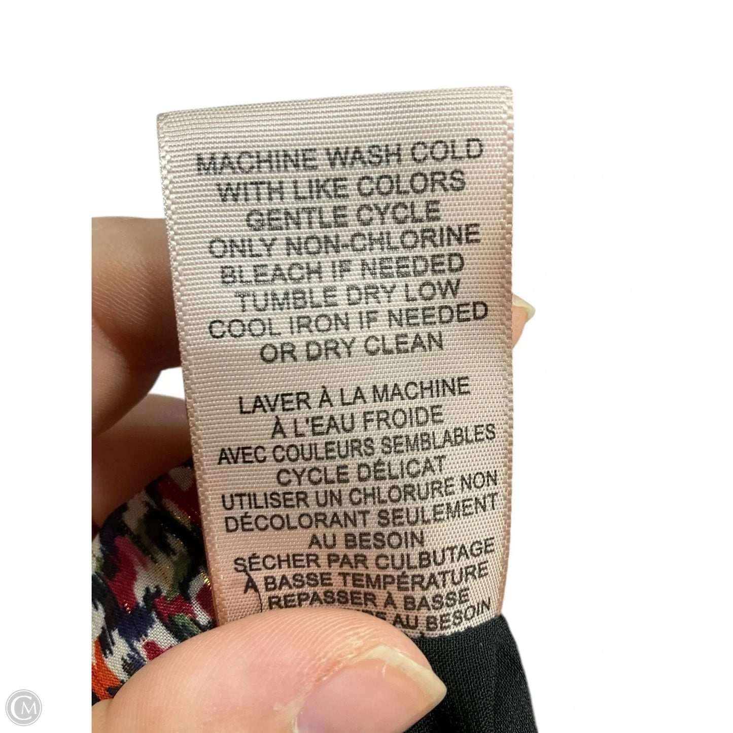 Top Long Sleeve By Philosophy In Multi-colored, Size: 2x