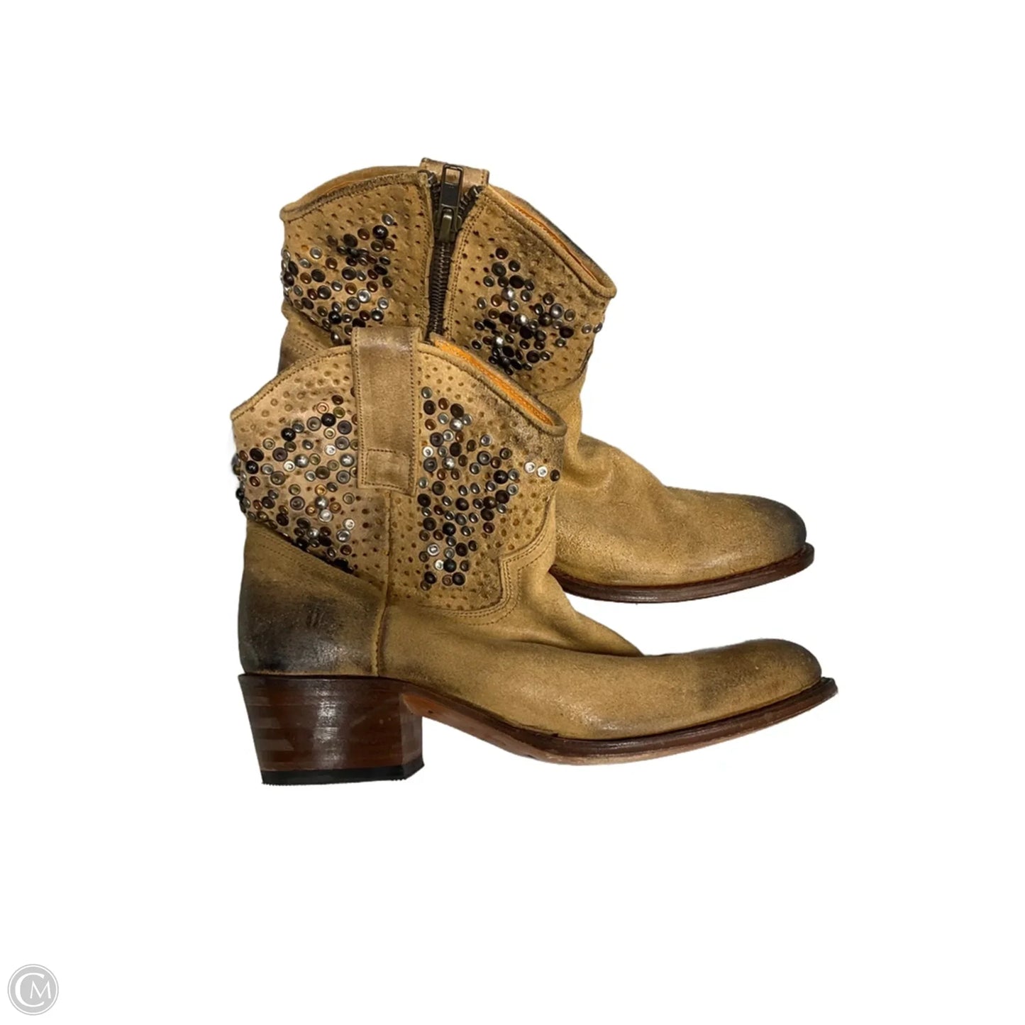 Boots Designer By Frye In Beige, Size: 7