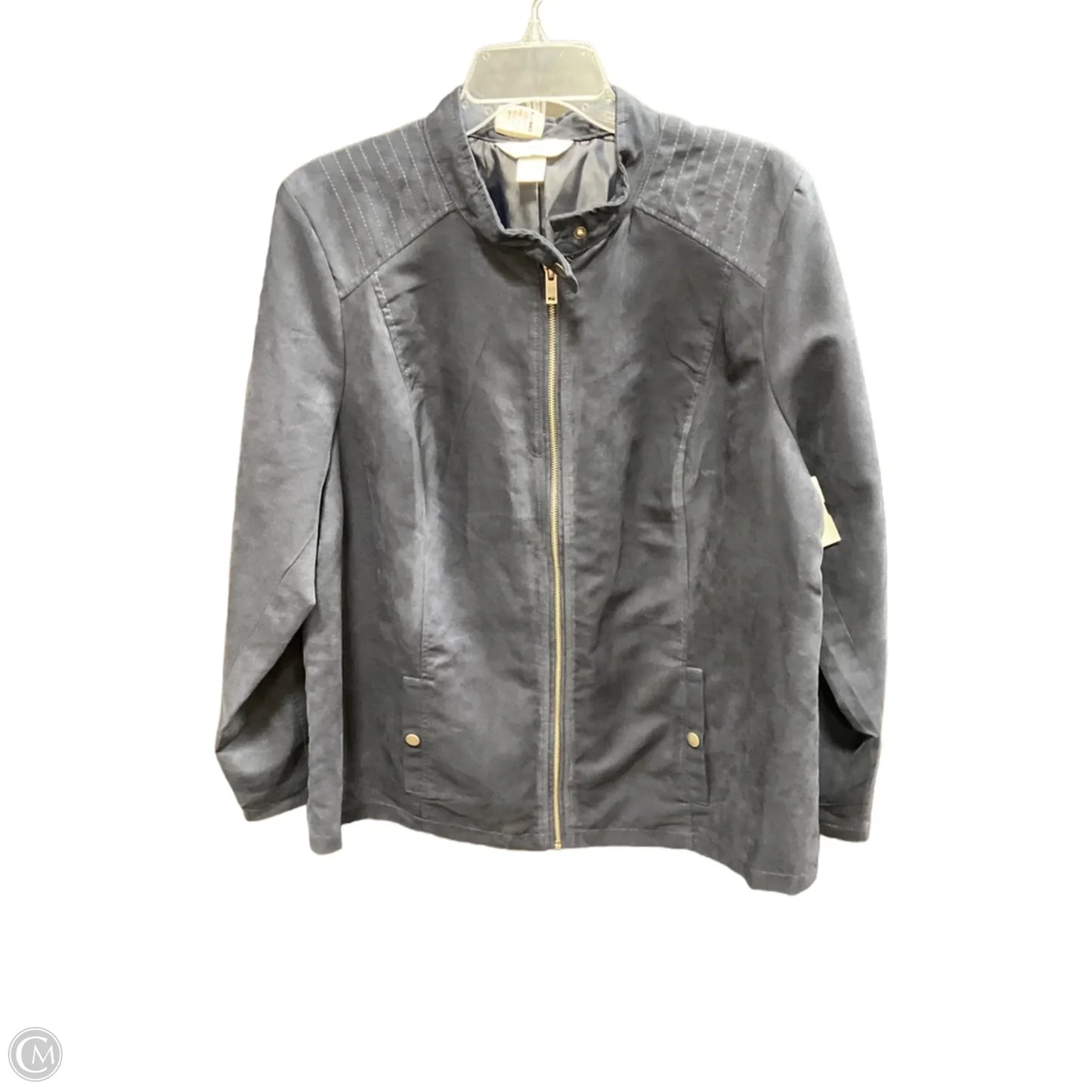 Jacket Other By Cj Banks In Blue, Size: 1x