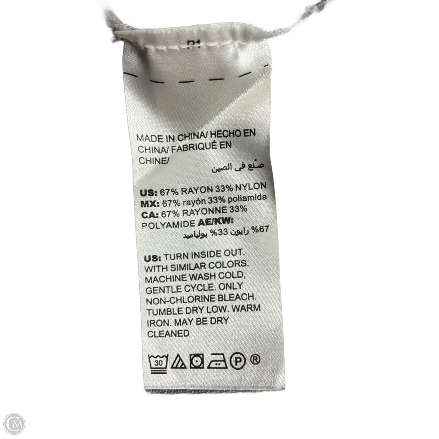 Top Long Sleeve By Chicos In Floral Print, Size: L