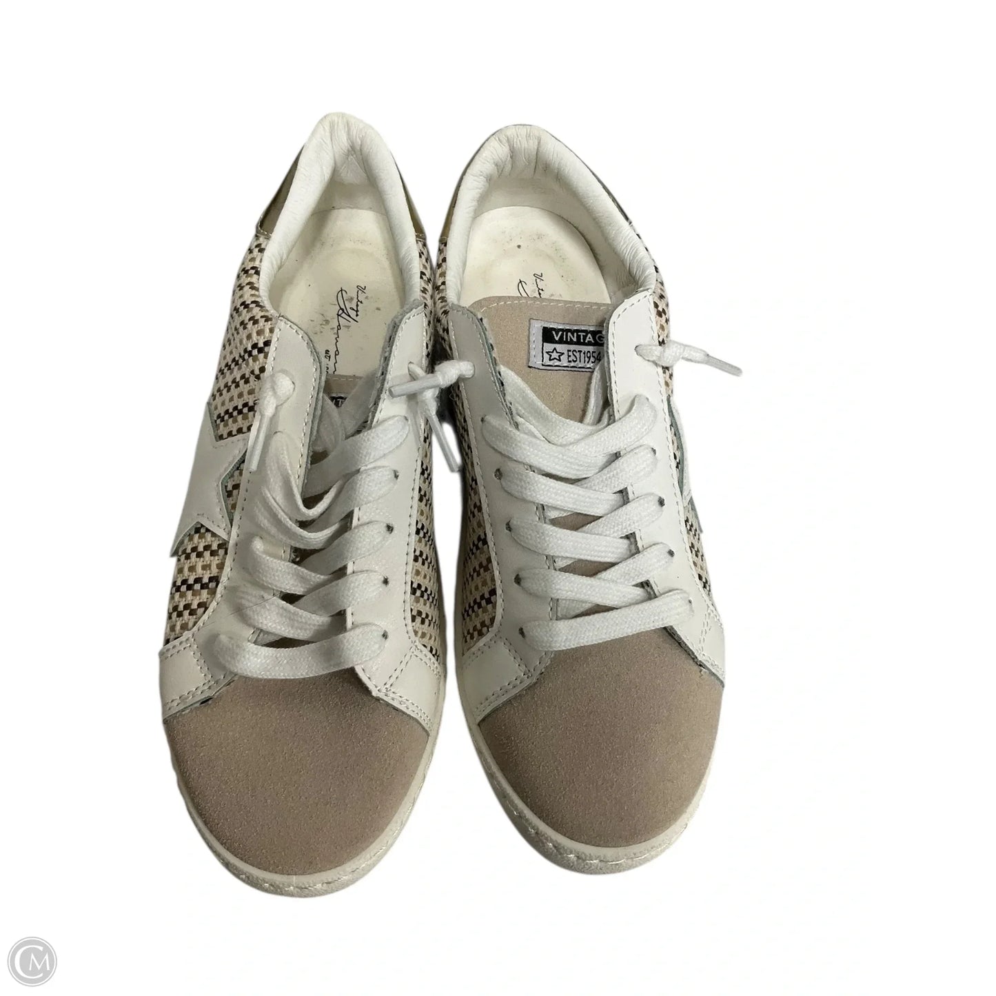 Shoes Sneakers By Vintage Havana In Tan, Size: 8