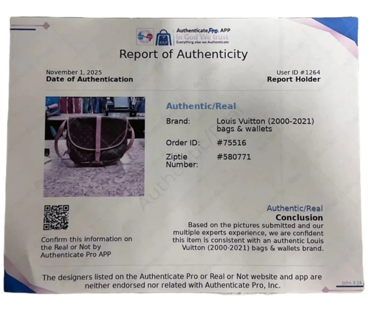 Crossbody Luxury Designer By Louis Vuitton, Size: Large