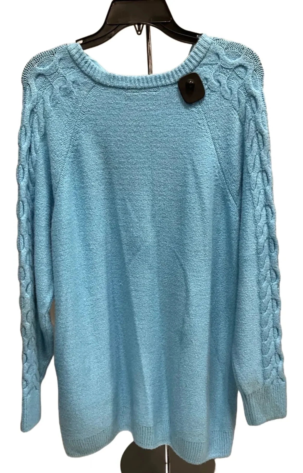 Sweater By Lane Bryant In Blue, Size: 18