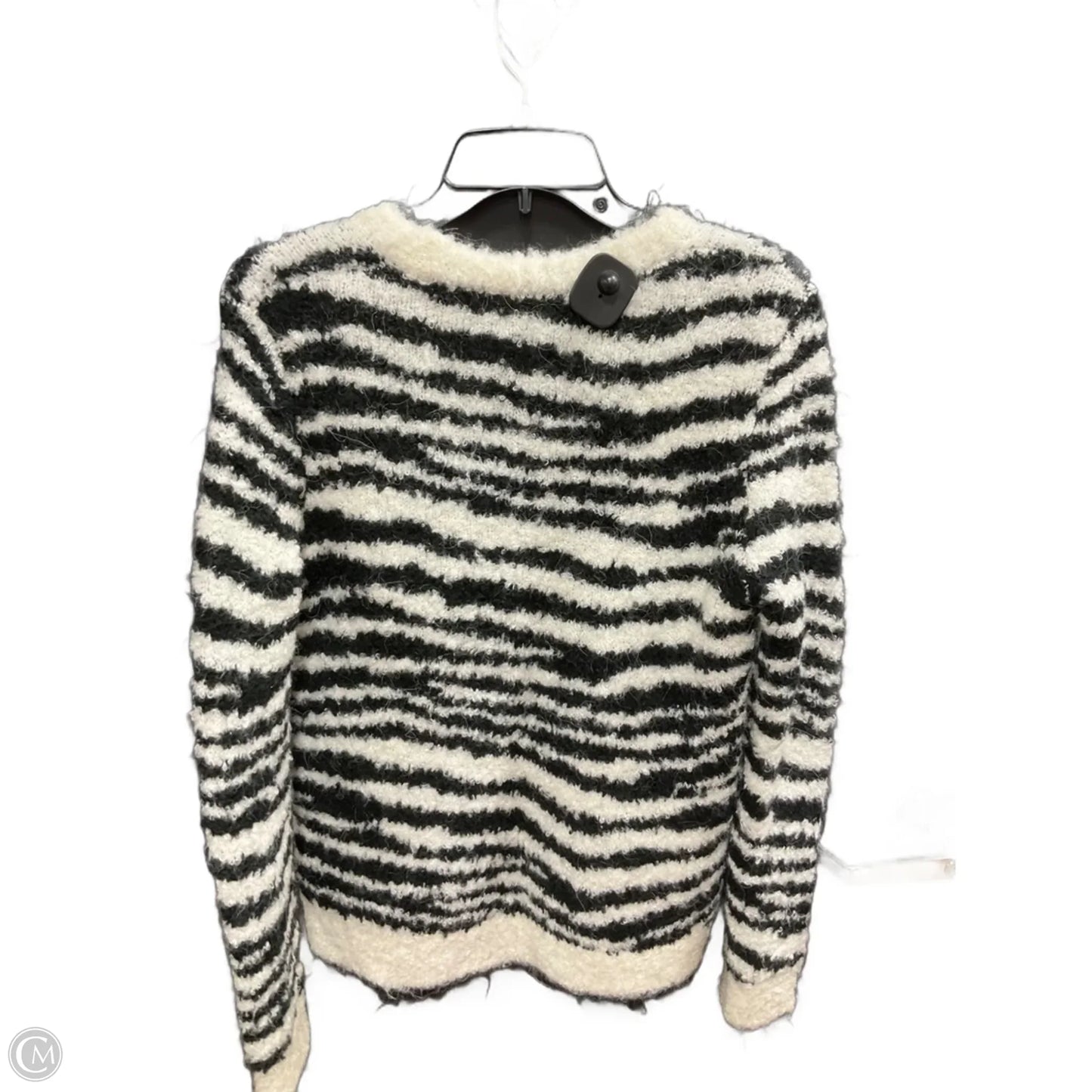 Sweater By J. Crew In Black & White, Size: S