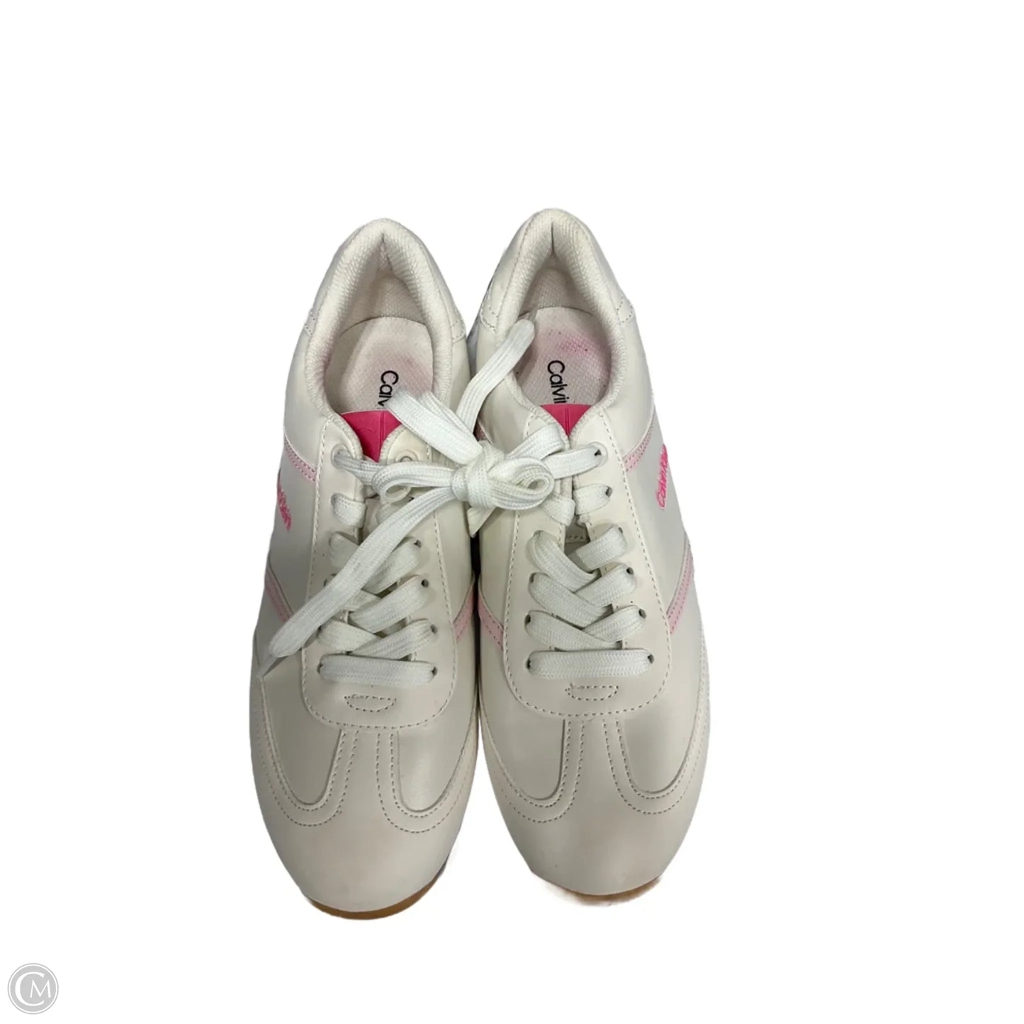 Shoes Athletic By Calvin Klein In White, Size: 7
