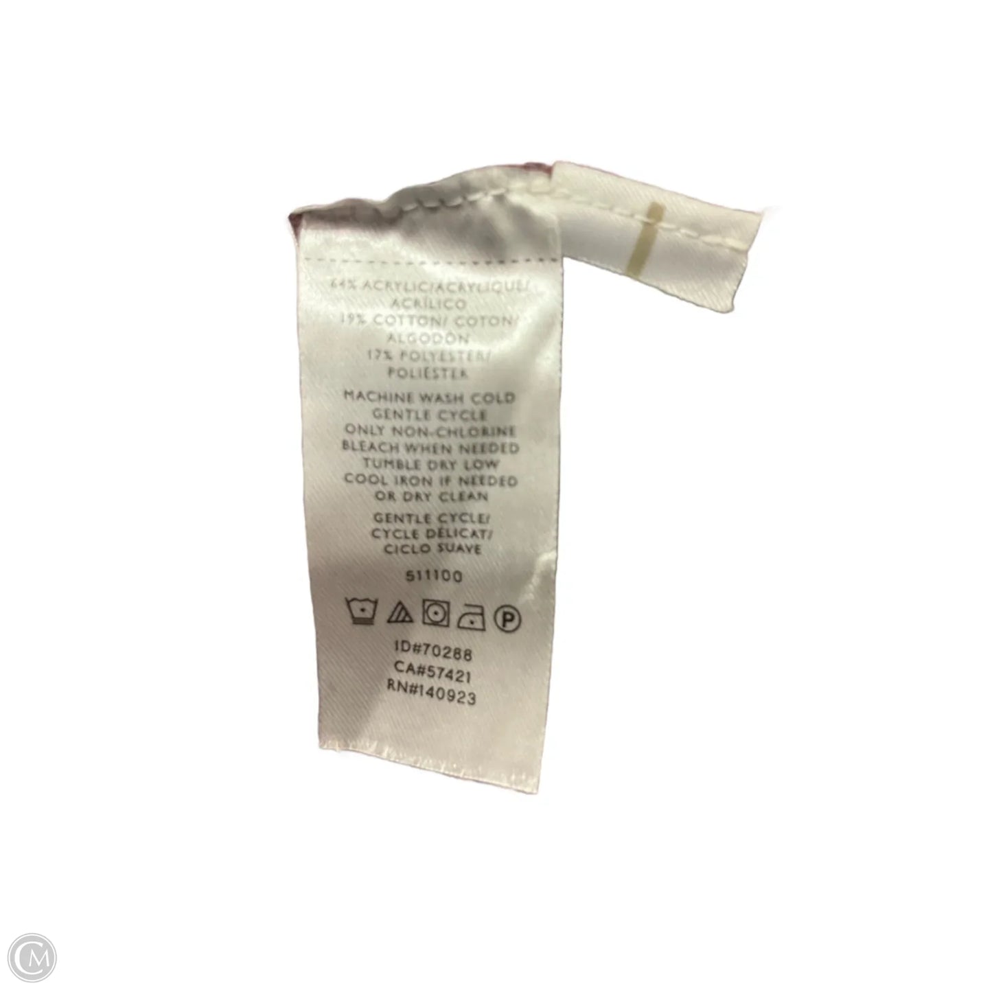 Sweater By Lou And Grey In Maroon, Size: S