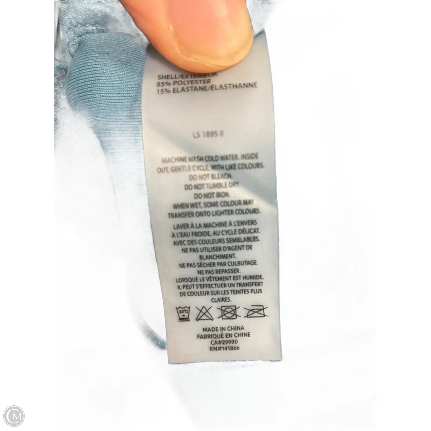 Athletic Jacket By Cma In Blue, Size: Xs