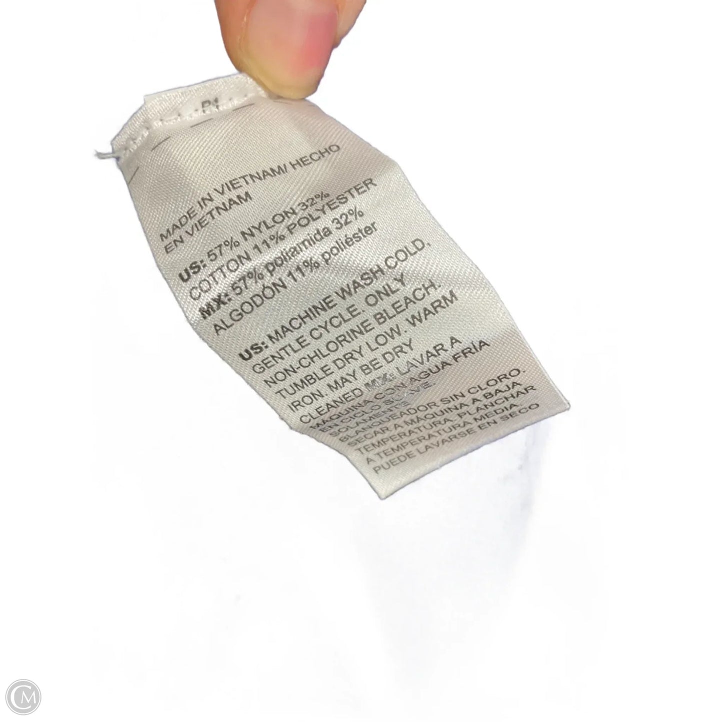 Cardigan By Chicos In Black & Blue, Size: M