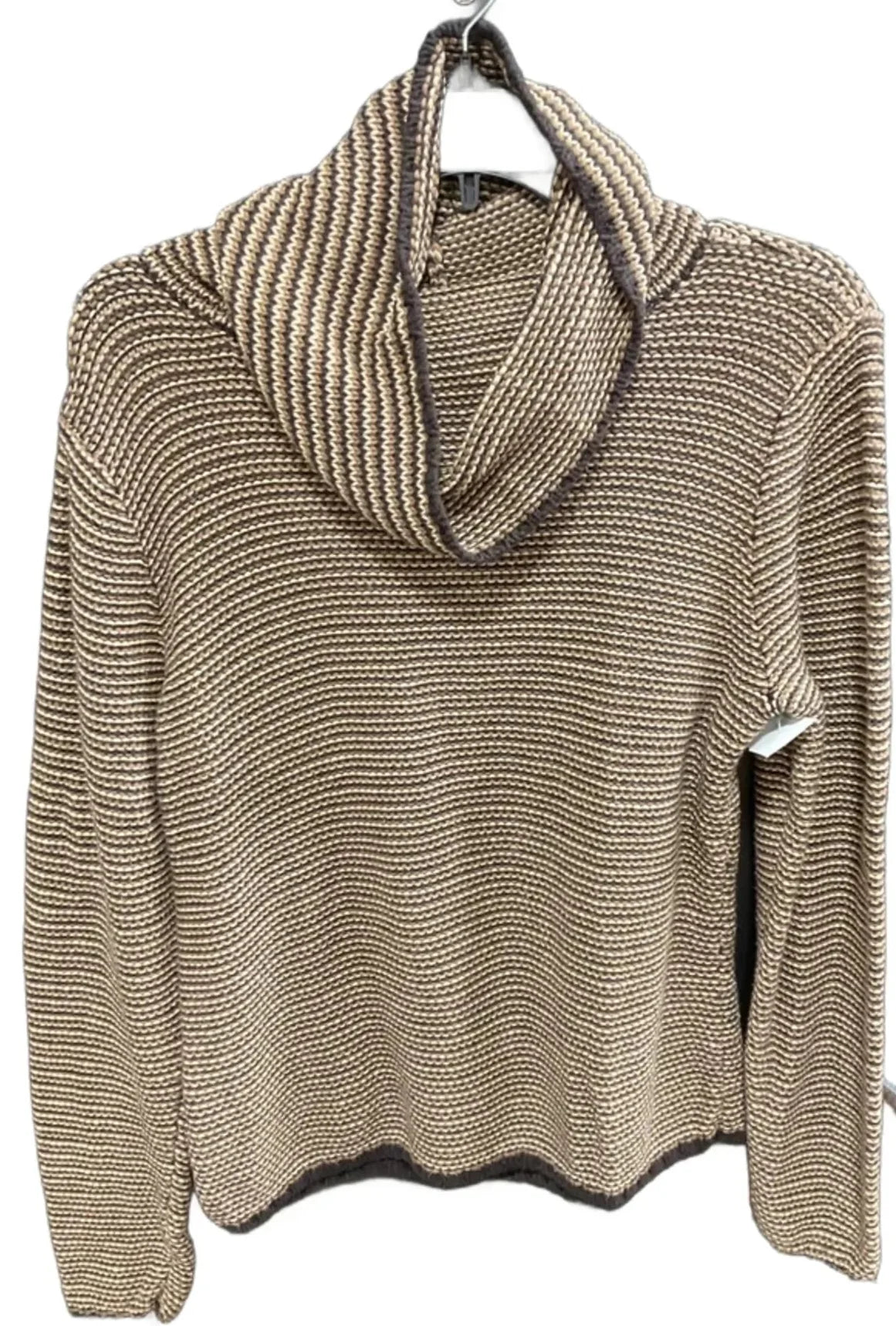 Top Long Sleeve By Talbots In Brown, Size: L