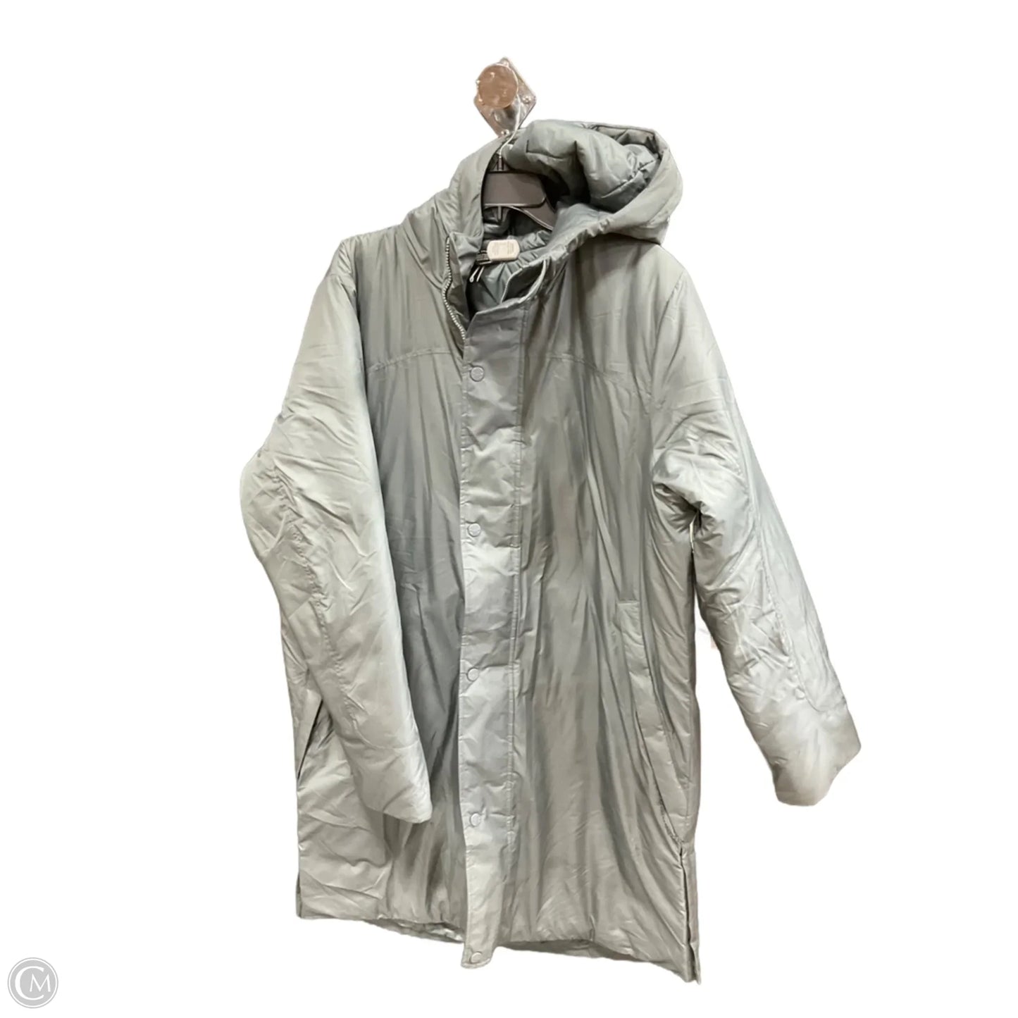 Coat Puffer & Quilted By Under Armour In Grey, Size: Xl