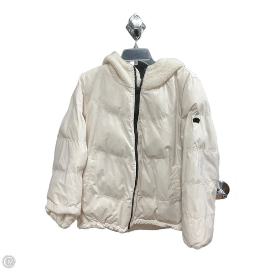 Coat Puffer & Quilted By Koolaburra By Ugg In Cream, Size: Xl