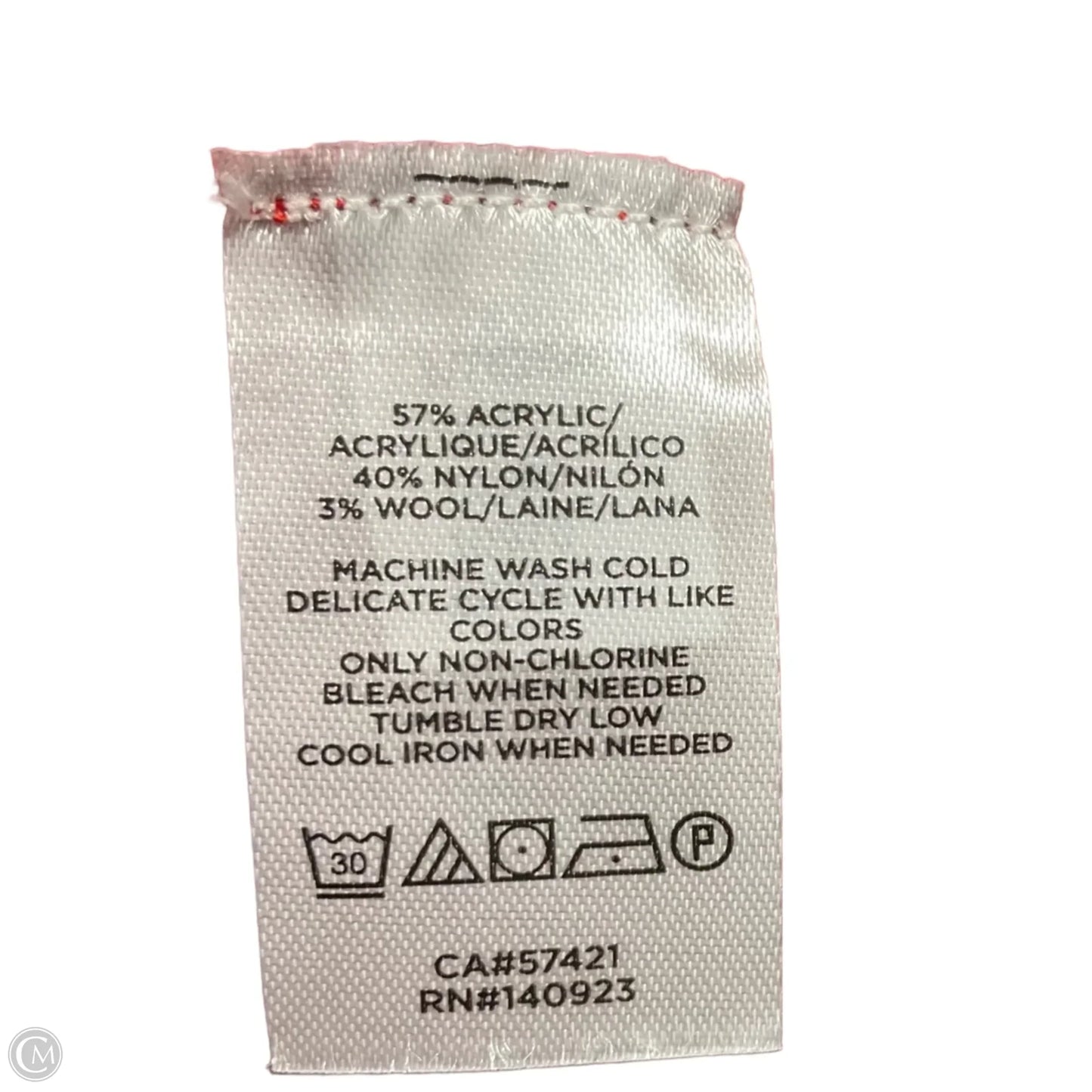 Poncho By Loft In Red, Size: Xs