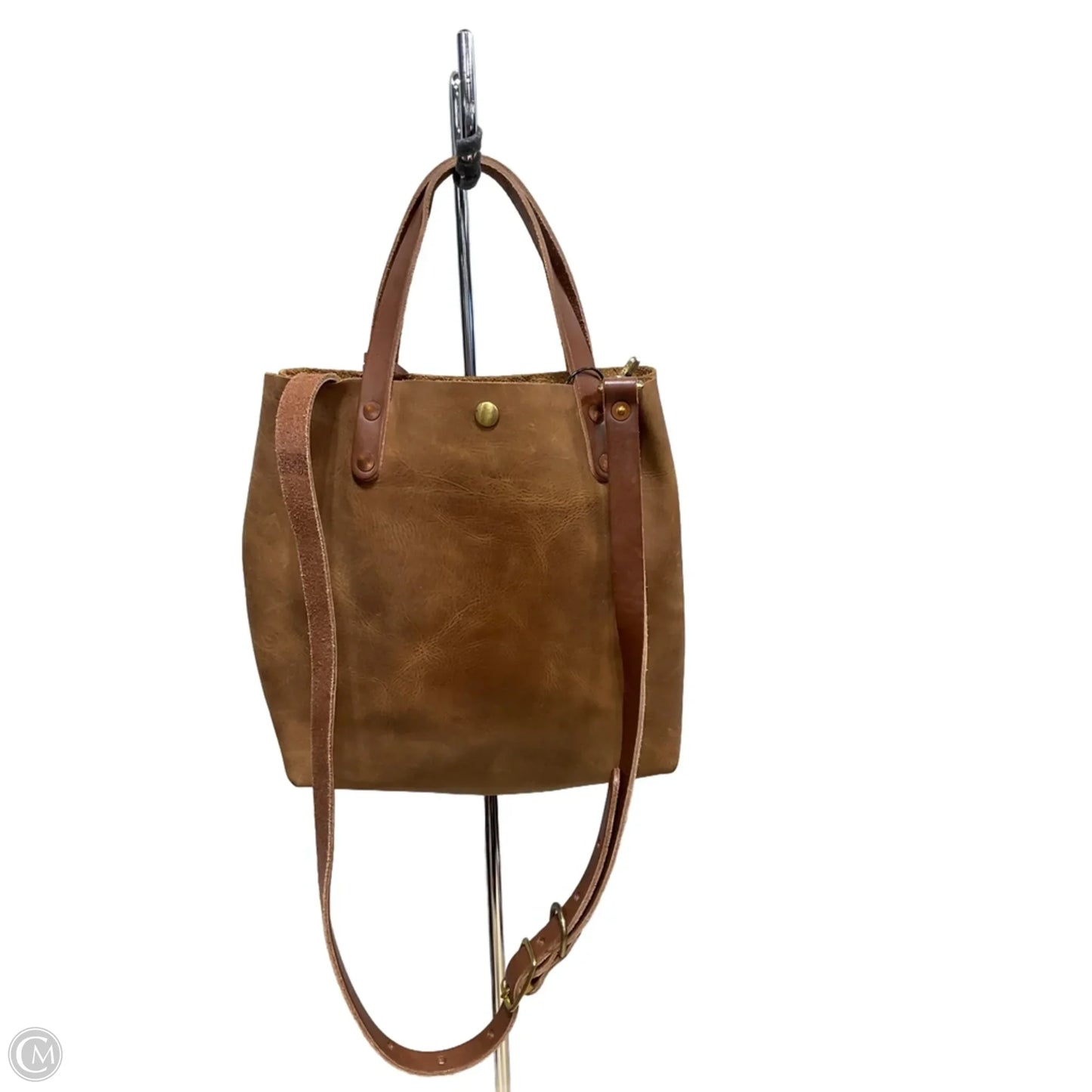 Tote Leather By Cma, Size: Medium