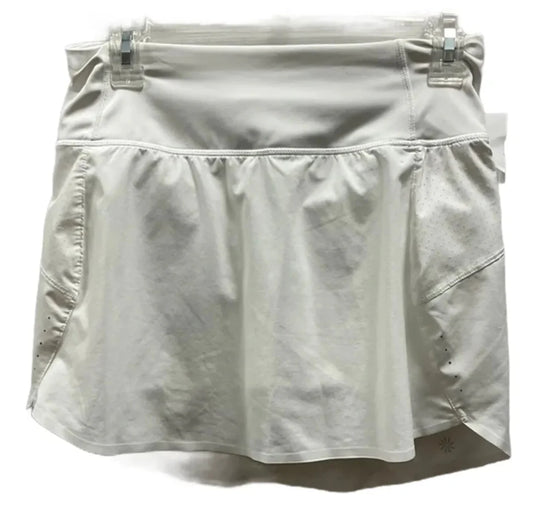 Athletic Skort By Athleta In White, Size: Xs