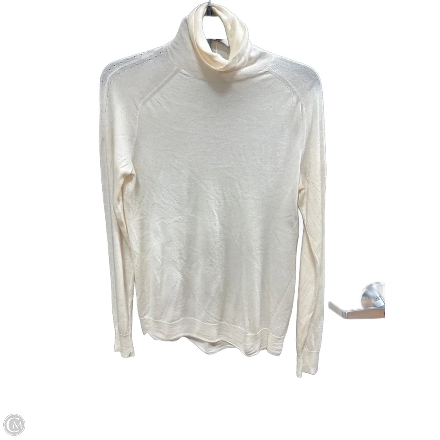 Sweater By Cmb In Cream, Size: M