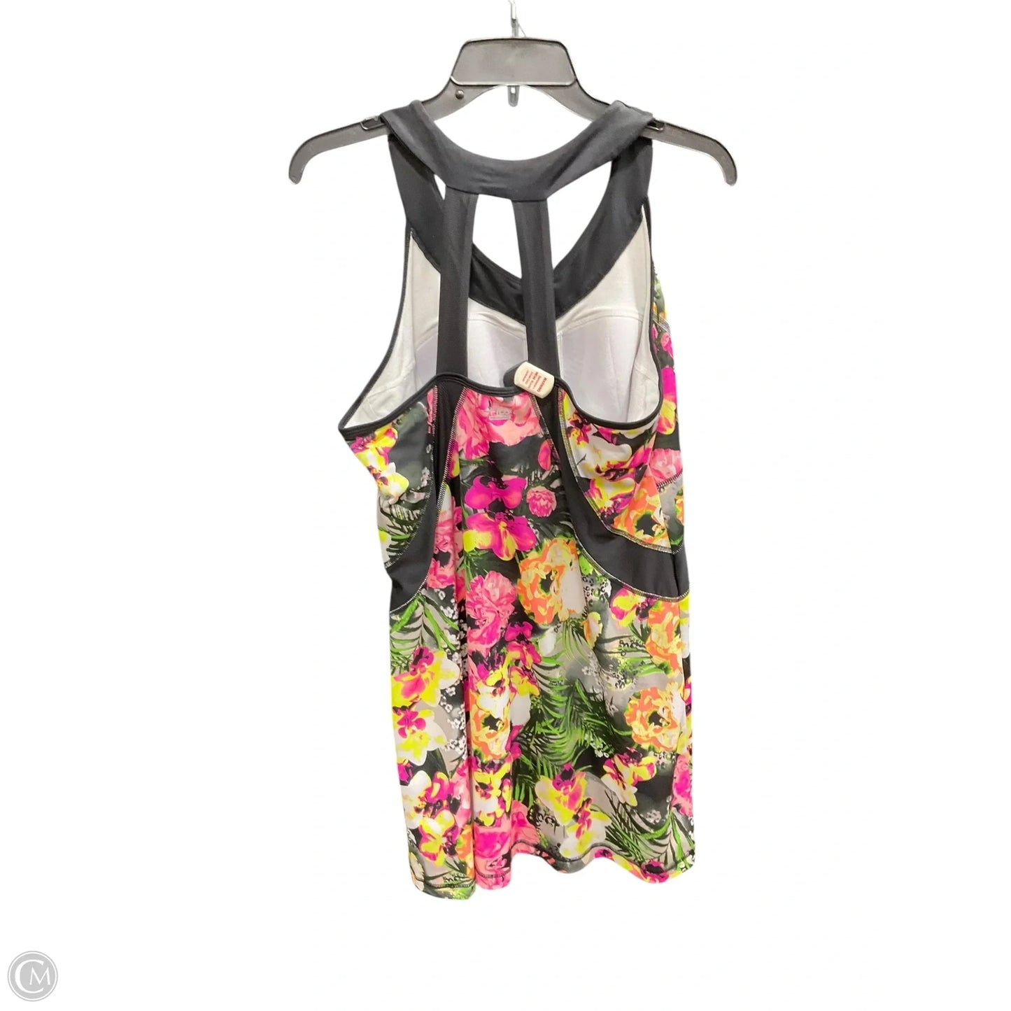Athletic Dress By Fila In Floral Print, Size: L