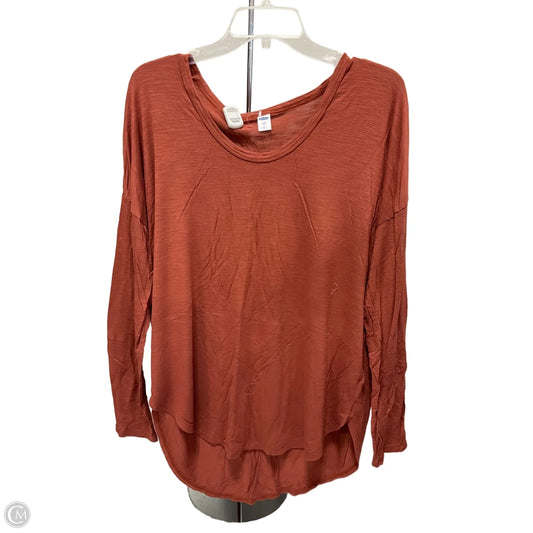 Top Long Sleeve Basic By 1.state In Orange, Size: L