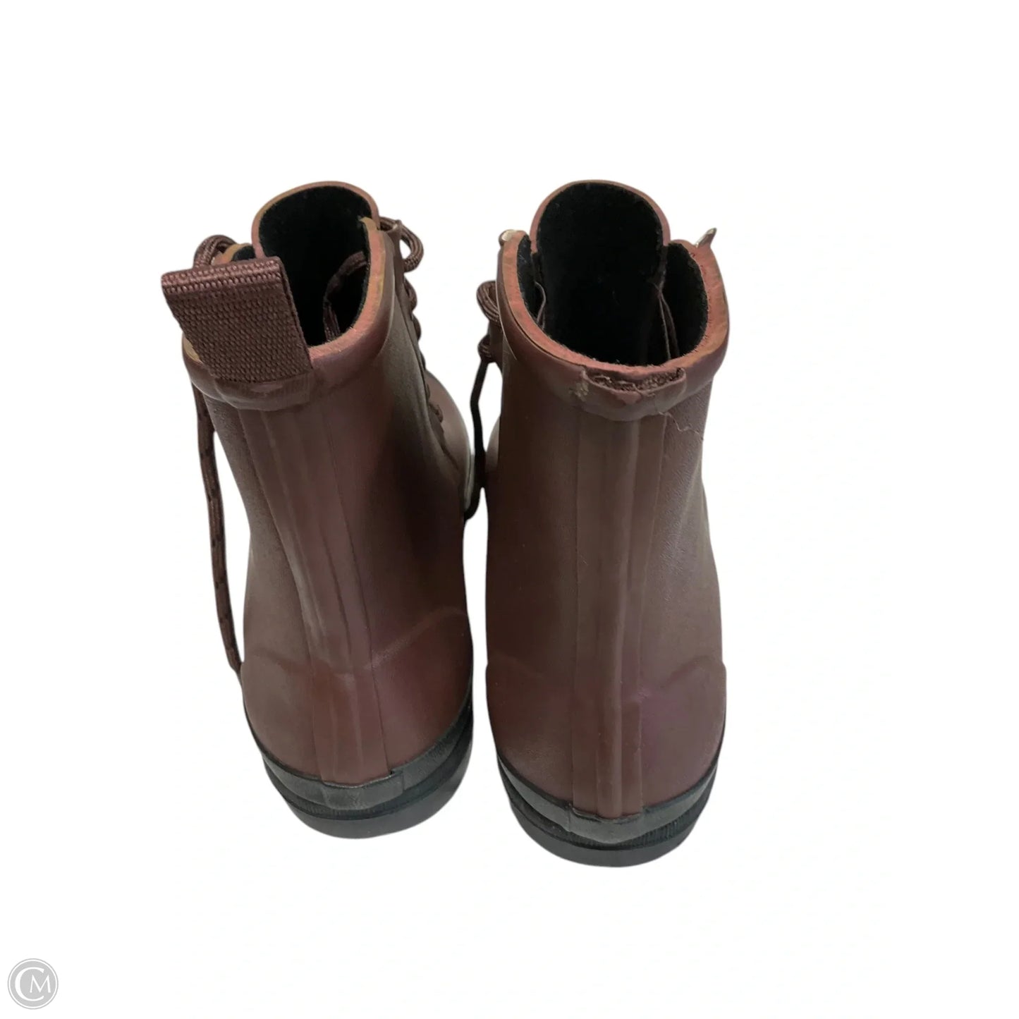 Boots Ankle Flats By Madewell In Brown, Size: 10