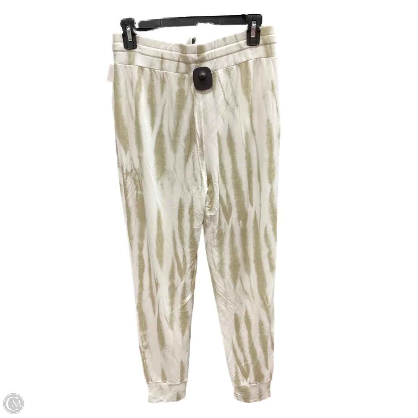 Pants Joggers By Rachel Zoe In Green & White, Size: S