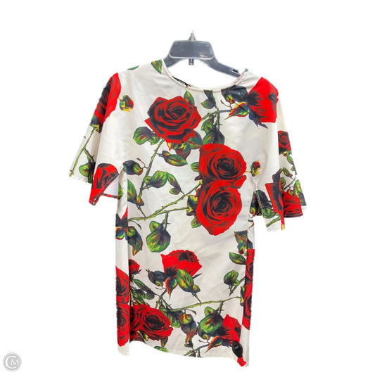 Dress Casual Short By Cme In Red & White, Size: M