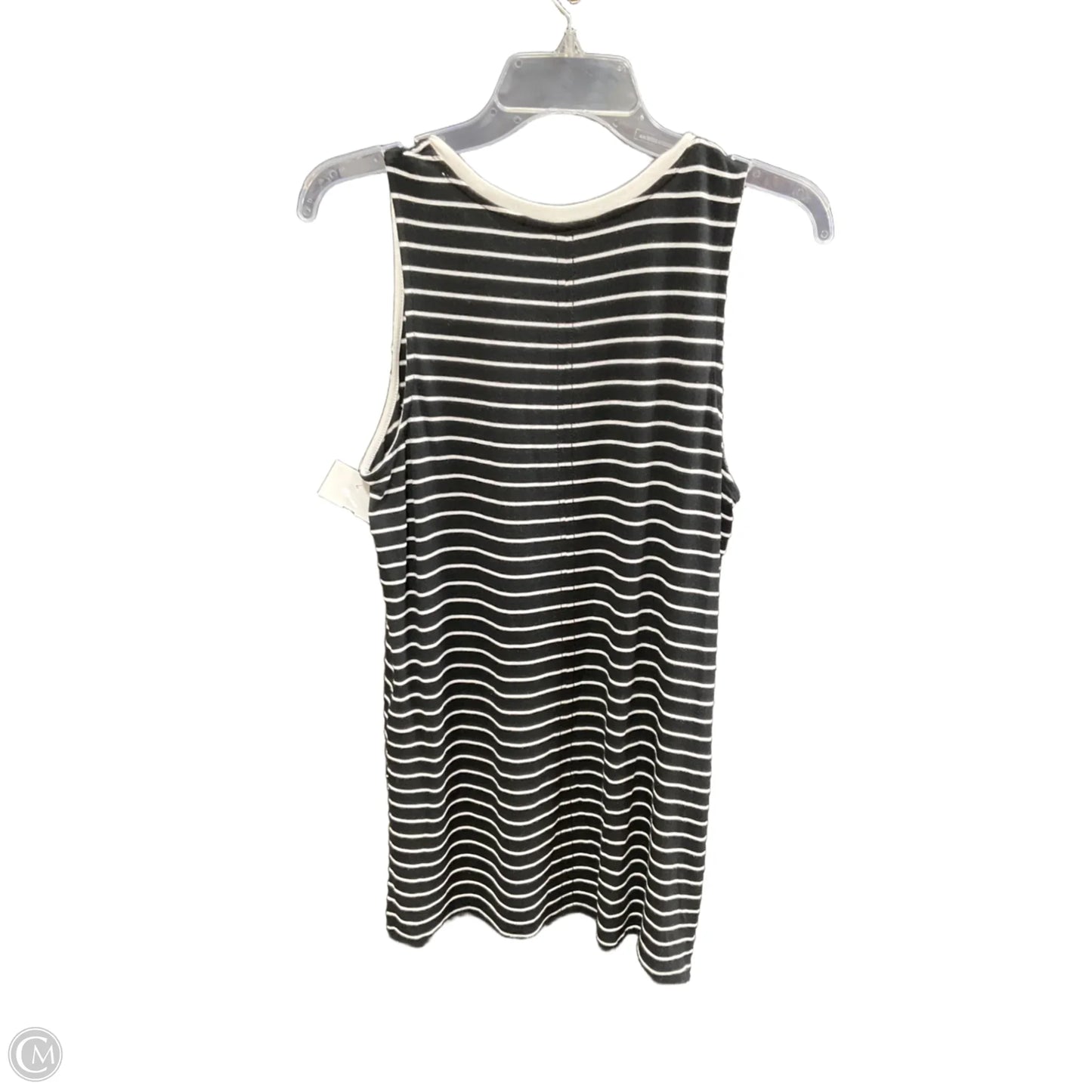 Top Sleeveless By Athleta In Black & White, Size: S