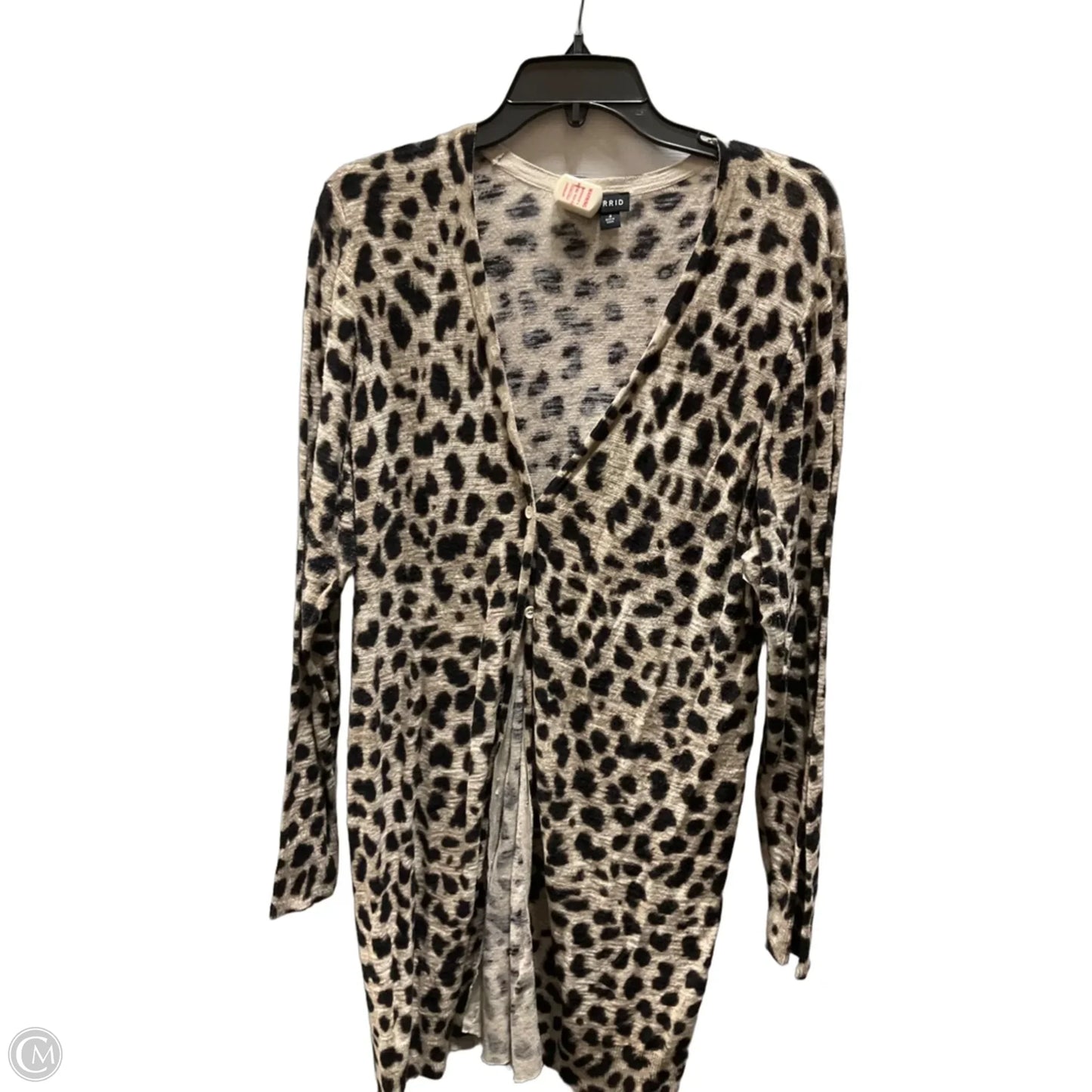 Cardigan By Torrid In Animal Print, Size: 3x