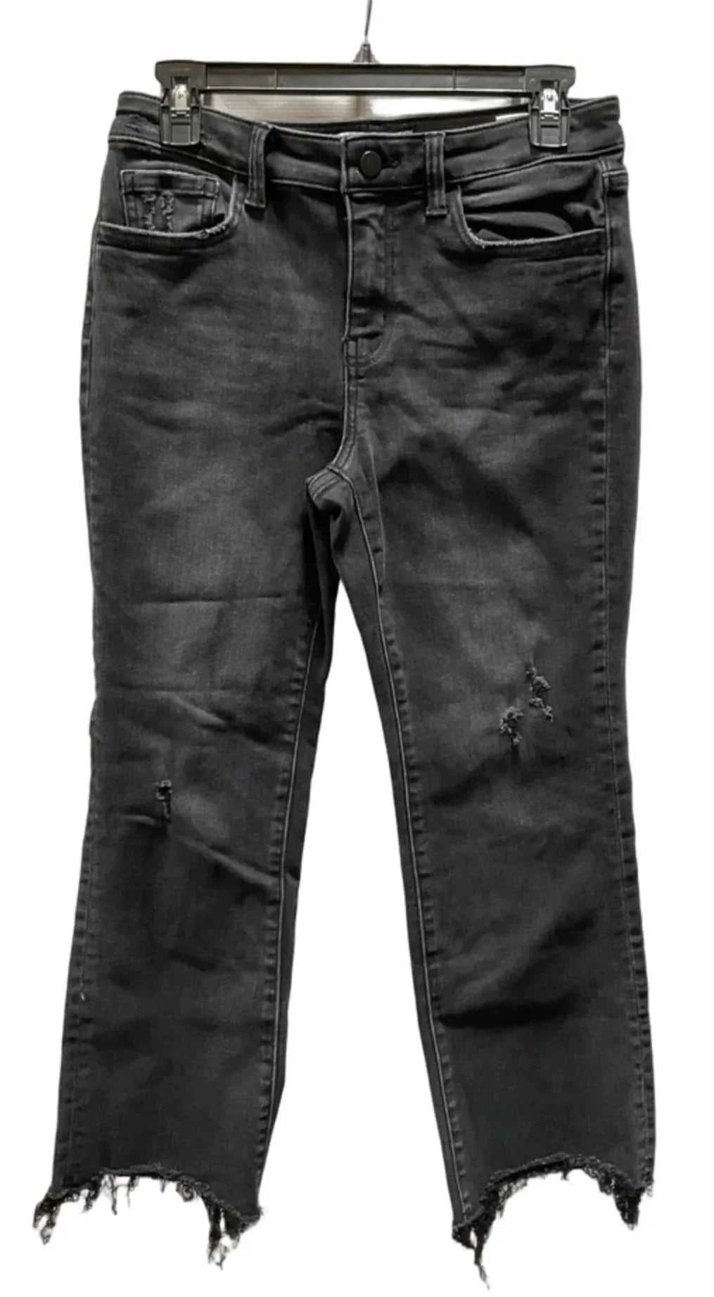 Jeans Straight By Flying Monkey In Black Denim, Size: 6