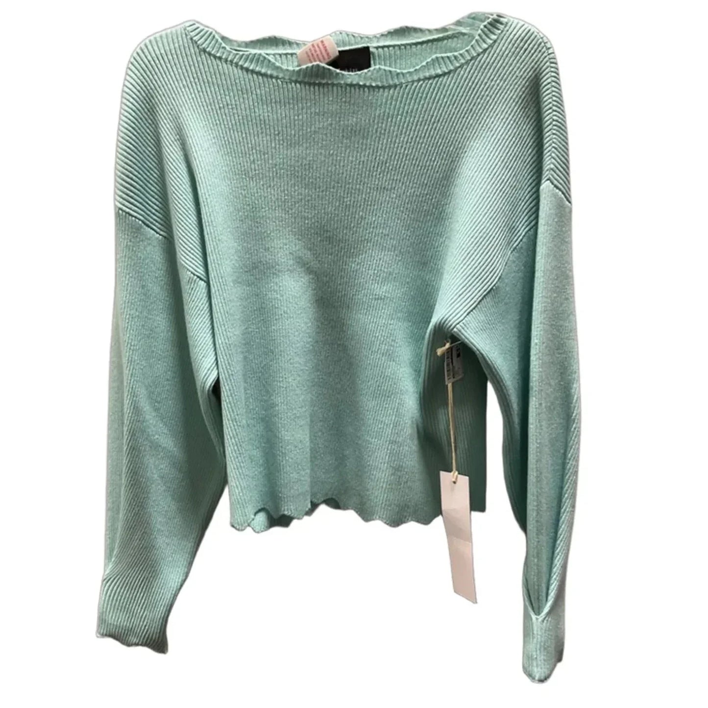 Sweater By Lumiere In Aqua, Size: M