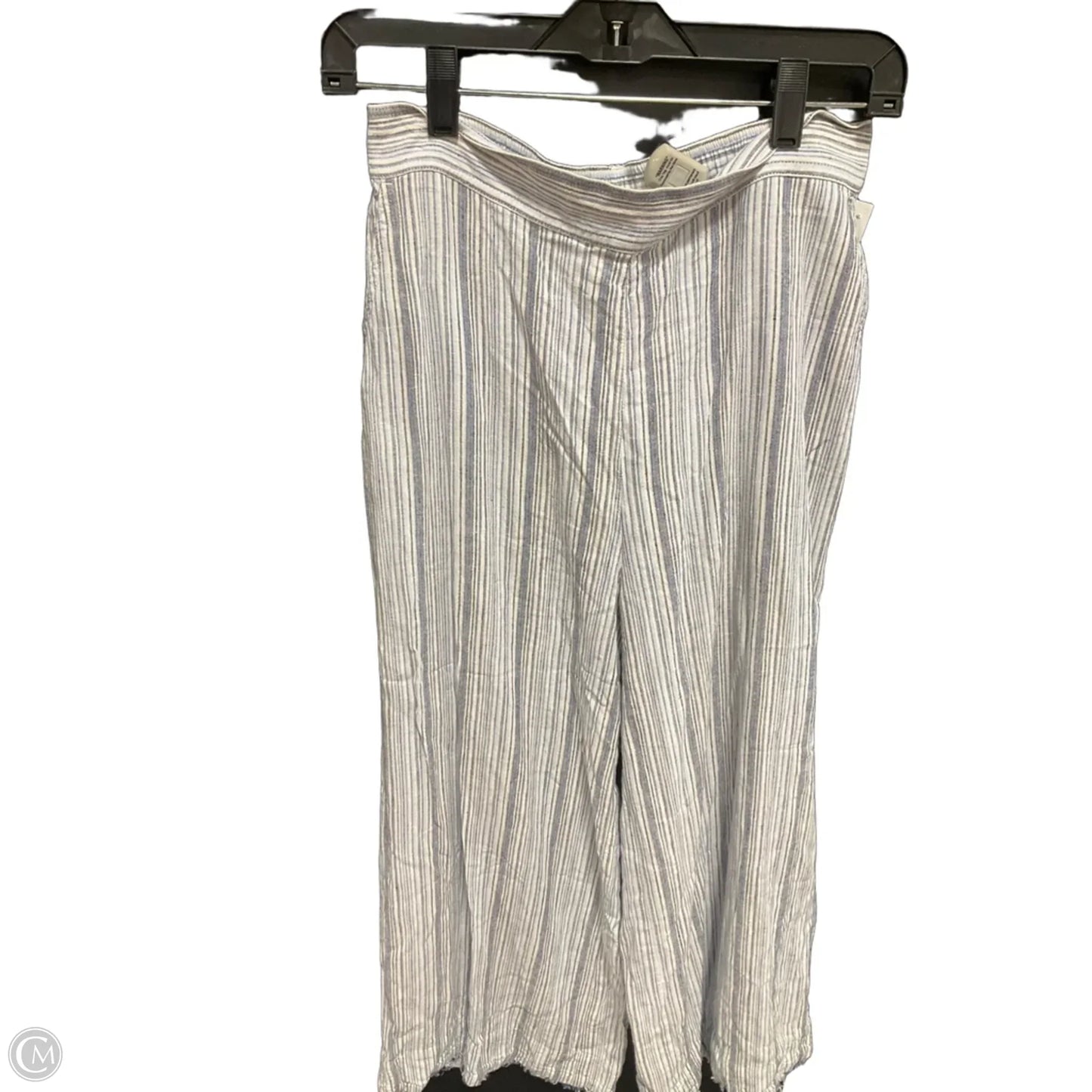 Pants Linen By Cloth & Stone In Striped Pattern, Size: S