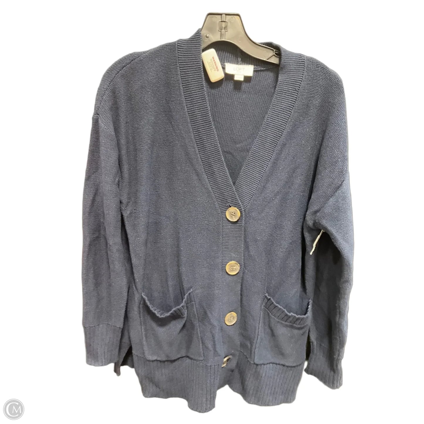Cardigan By Loft In Navy, Size: M