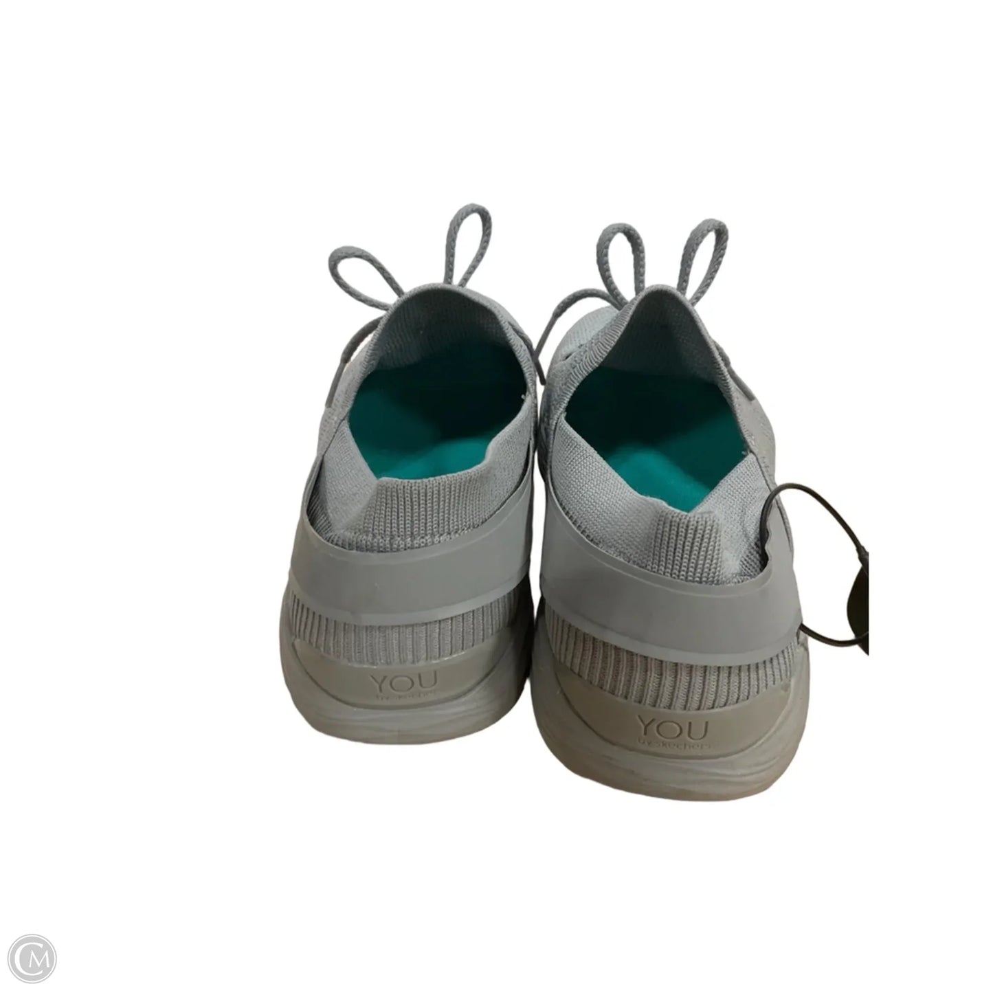 Shoes Sneakers By Skechers In Grey, Size: 8