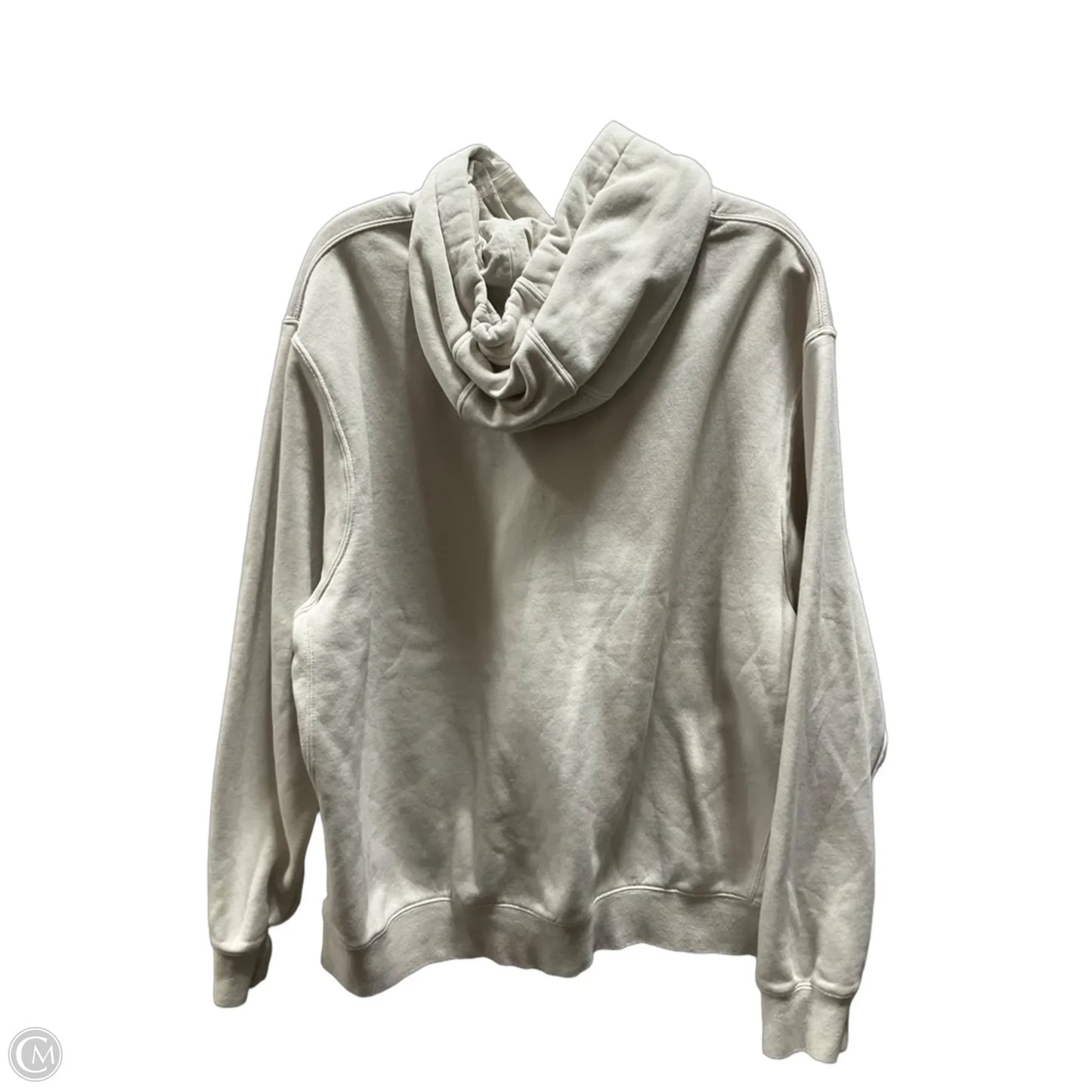 Sweatshirt Hoodie By Nike In Tan, Size: Xl