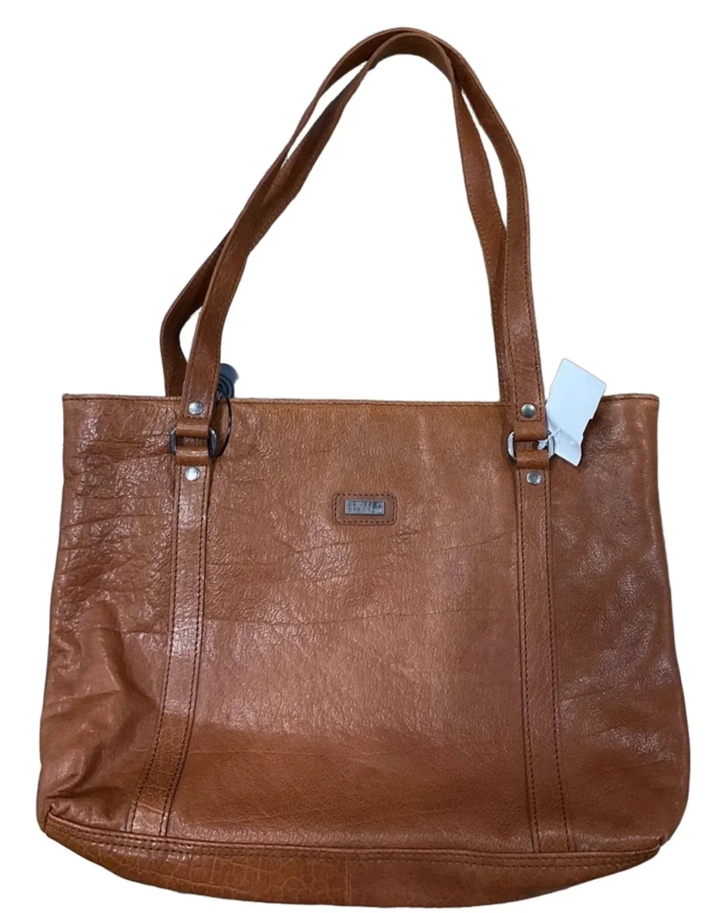 Handbag Leather By Cmb, Size: Large